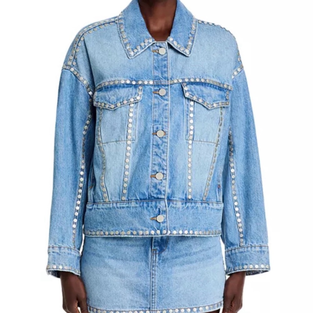 Blanknyc Studded Denim Jacket